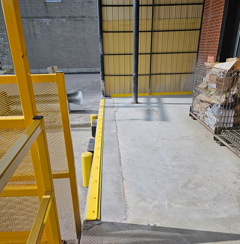 Commercial construction site