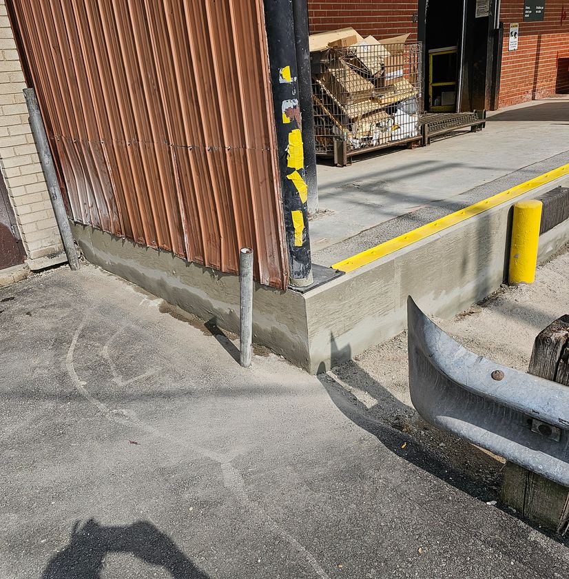 Commercial construction site