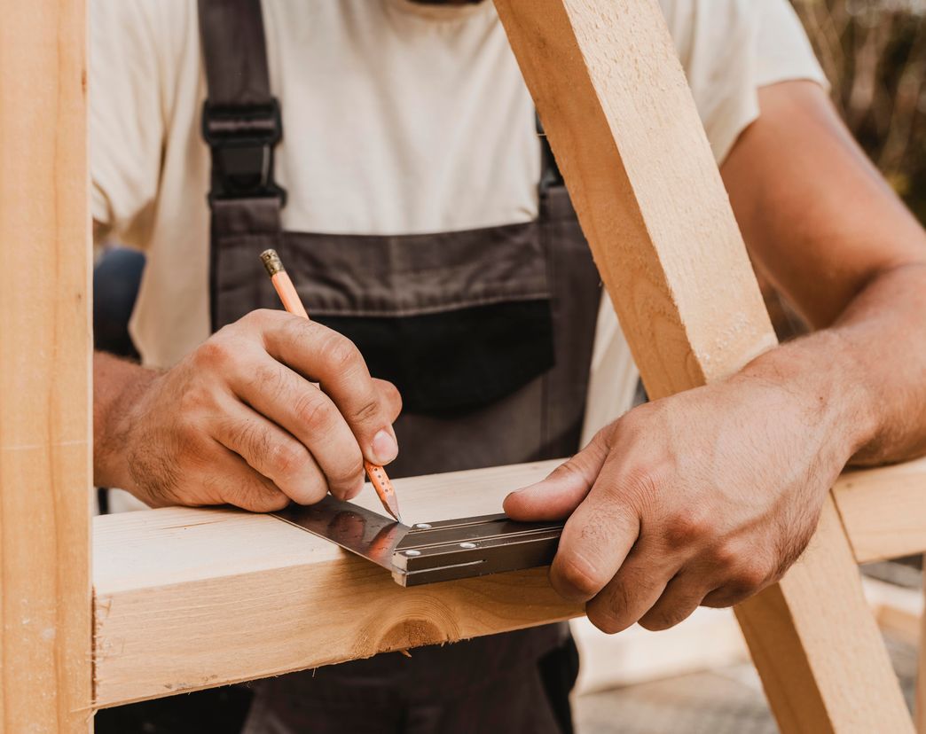 Carpenter at work