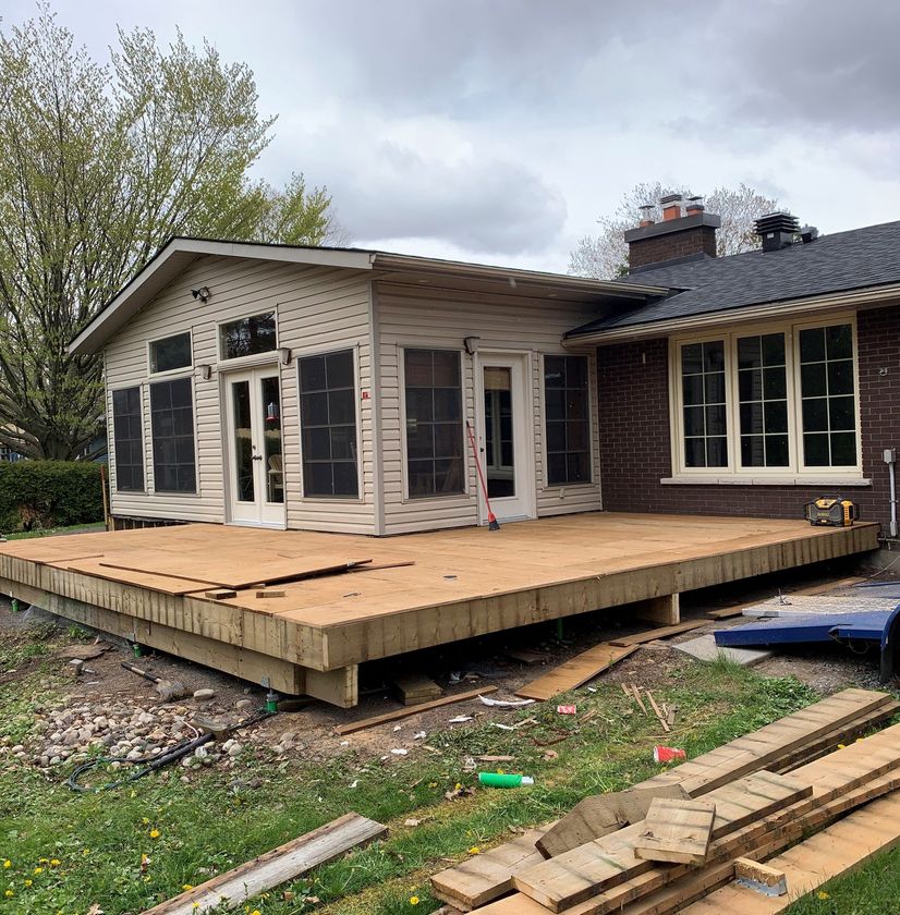 residential construction site